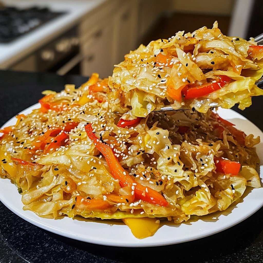 Asiatische Krautpfanne